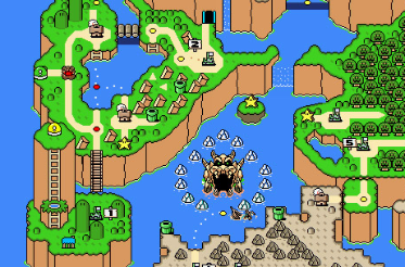 Super Mario World  on Super Mario World Had An Awesome World Map And Multiple Exits In